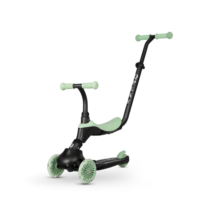 QPlay - de Criança trotinete 5em1 SEMA verde