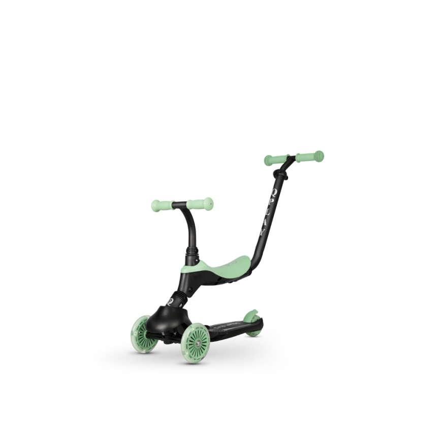 QPlay - de Criança trotinete 5em1 SEMA verde