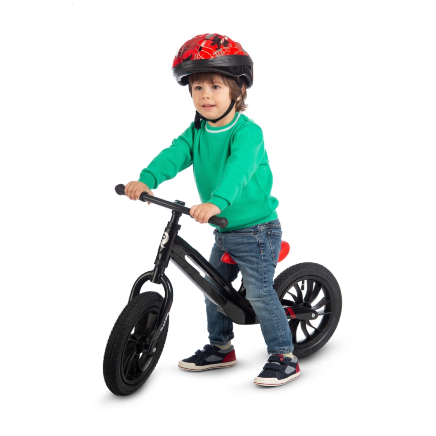 QPlay - Andador RACER AIR preto/vermelho