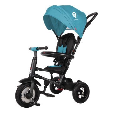 QPlay - Triciclo de criança 3em1 RITO AIR turquesa