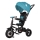 QPlay - Triciclo de criança 3em1 RITO AIR turquesa