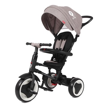 QPlay - Triciclo de criança 3em1 RITO EVO cinzento