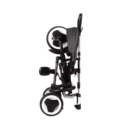 QPlay - Triciclo de criança 3em1 RITO EVO cinzento