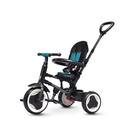 QPlay - Triciclo de criança 3em1 RITO EVO turquesa