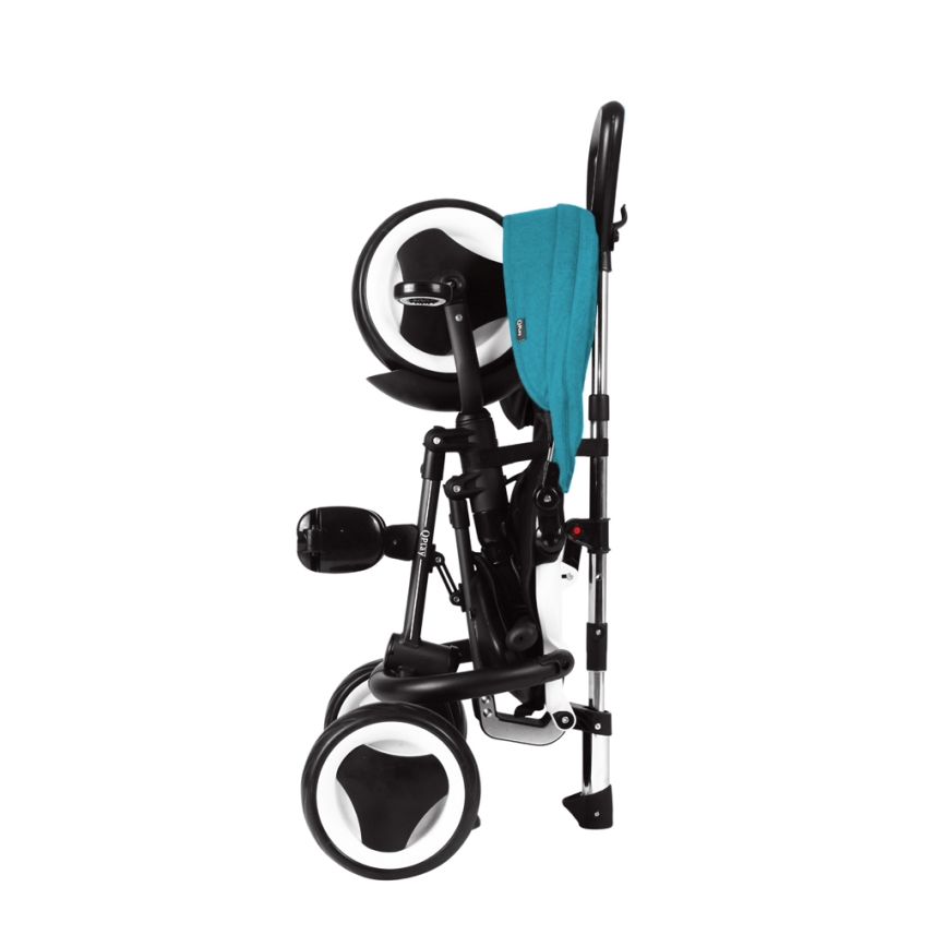 QPlay - Triciclo de criança 3em1 RITO EVO turquesa