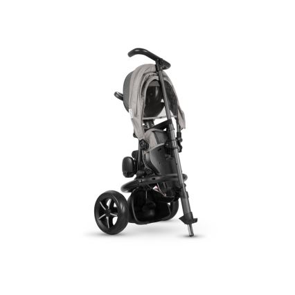 QPlay - Triciclo de criança 3em1 RITO STAR cinzento claro