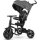 QPlay - Triciclo de criança 3em1 RITO STAR cinzento escuro