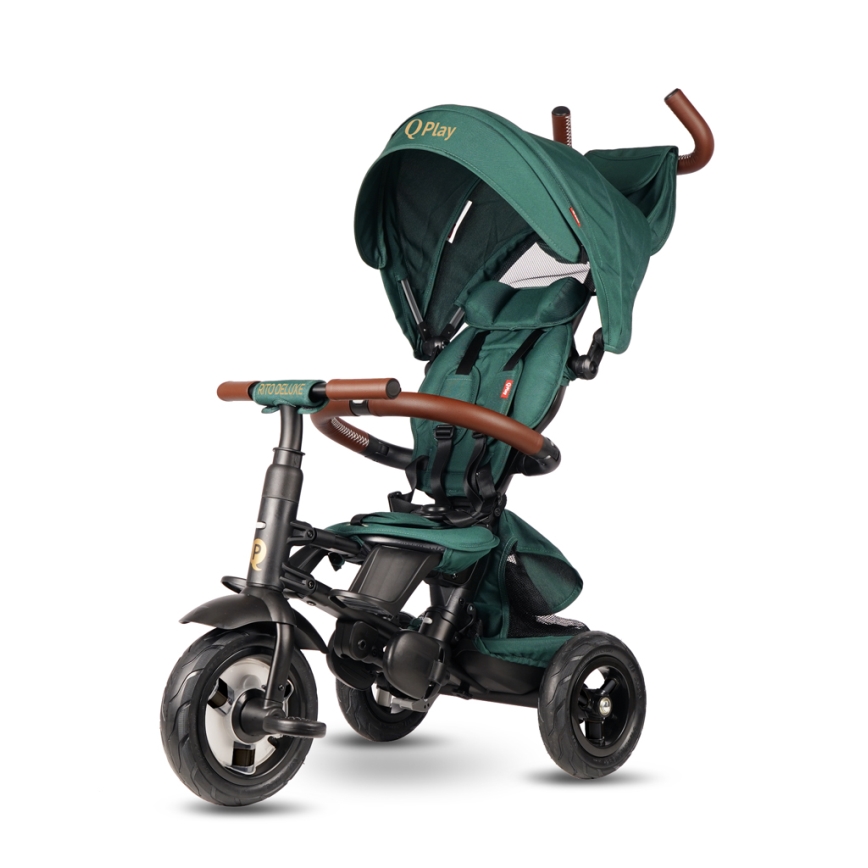 QPlay - Triciclo de criança RITO DELUXE (Limited special edition) verde