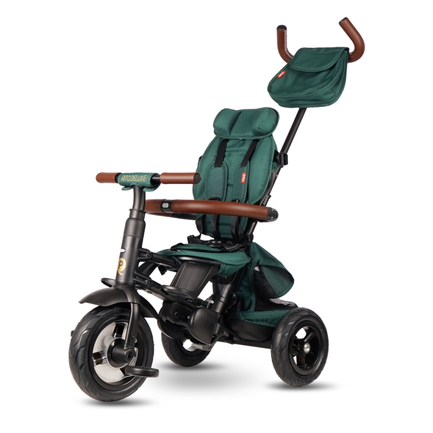 QPlay - Triciclo de criança RITO DELUXE (Limited special edition) verde