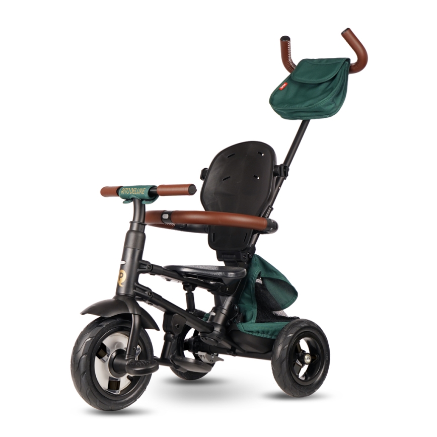 QPlay - Triciclo de criança RITO DELUXE (Limited special edition) verde