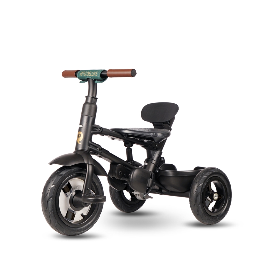 QPlay - Triciclo de criança RITO DELUXE (Limited special edition) verde
