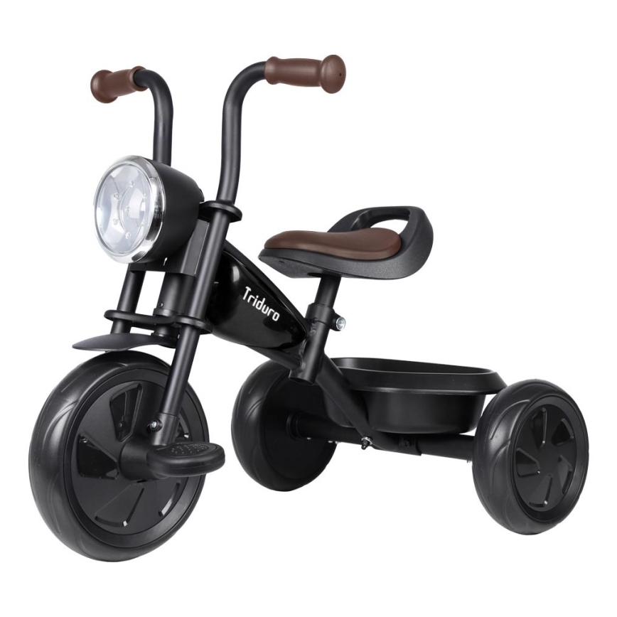 QPlay - Triciclo de criança TRIDURO preto