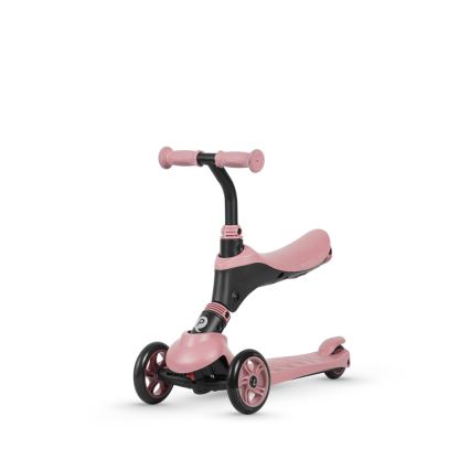 QPlay - Trotinete de criança 4em1 SEMA rosa