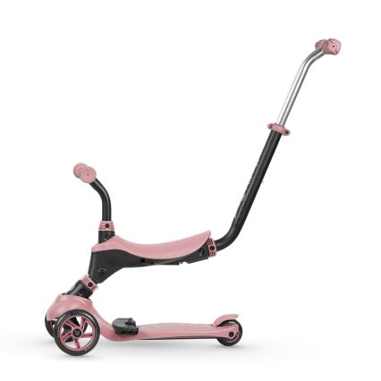 QPlay - Trotinete de criança 4em1 SEMA rosa