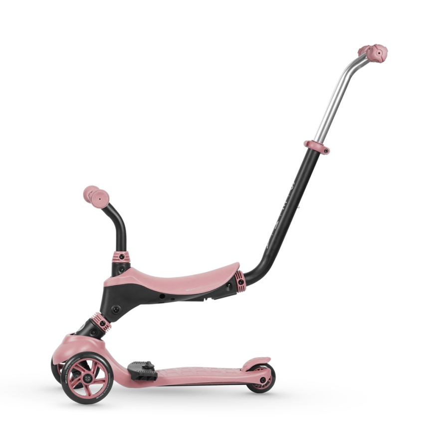 QPlay - Trotinete de criança 4em1 SEMA rosa
