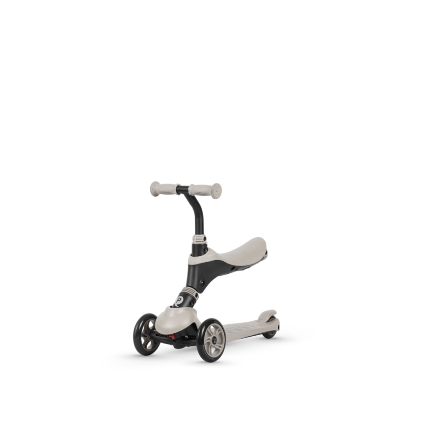 QPlay - Trotinete infantil 4 em 1 SEMA bege