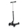 QPlay - Trotinete infantil SEMA PRO 5 em 1 com rodas LED, preta