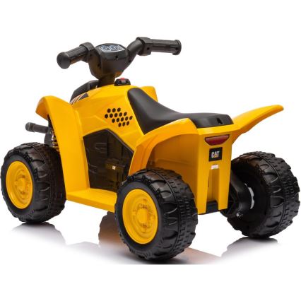 Quadriciclo elétrico CAT 30W/4000 mAh amarelo/preto
