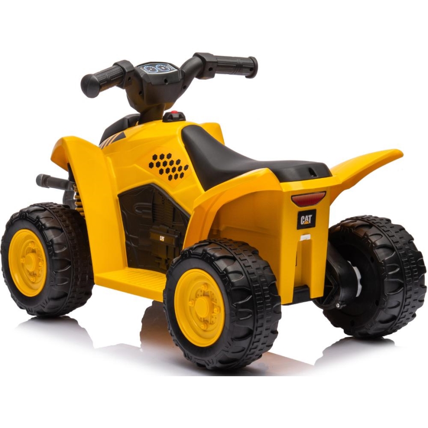 Quadriciclo elétrico CAT 30W/4000 mAh amarelo/preto
