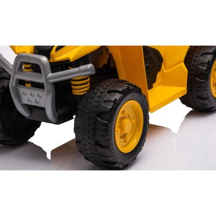 Quadriciclo elétrico CAT 30W/4000 mAh amarelo/preto