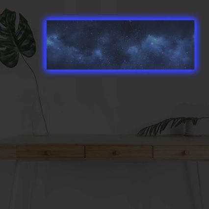 Quadro decorativo LED LED/1x9V 6LR61