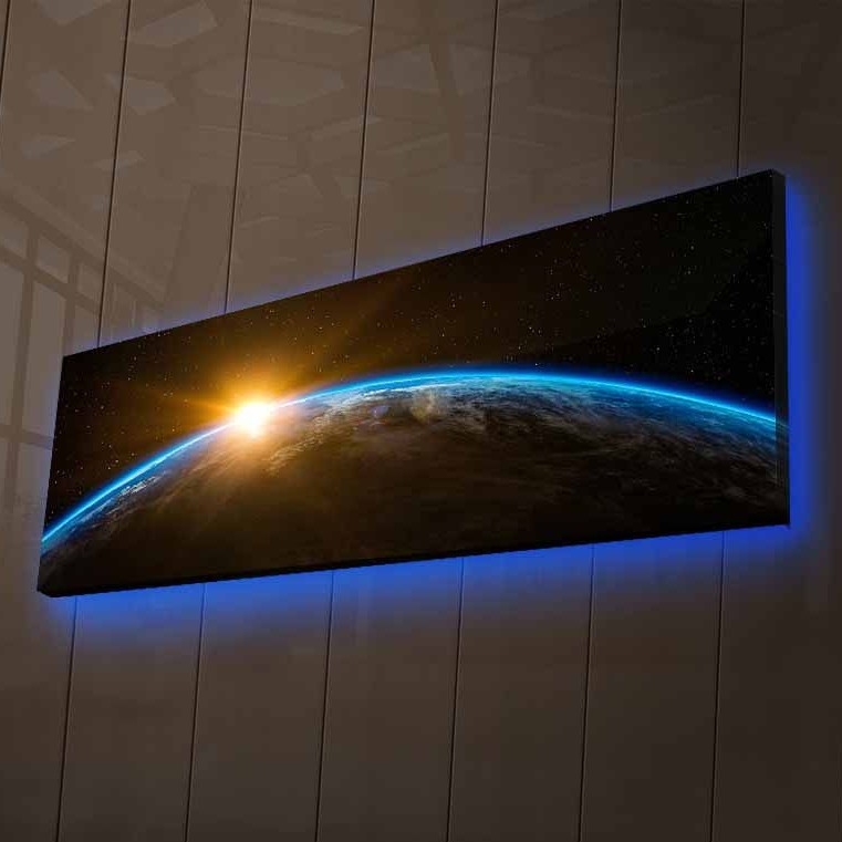 Quadro decorativo LED LED/1x9V 6LR61