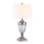 Quoizel - Candeeiro de mesa DENNISON 1xE27/60W/230V cromado brilhante