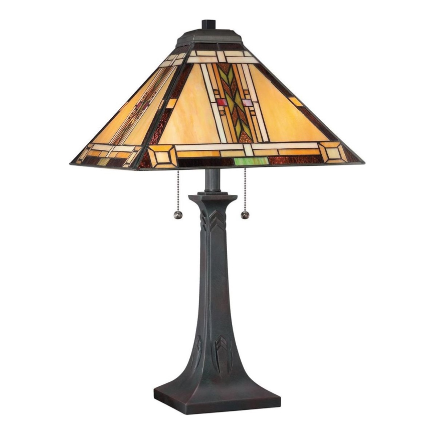 Quoizel - Candeeiro de mesa NAVAJO 2xE27/60W/230V