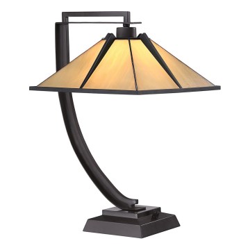 Quoizel - Candeeiro de mesa POMEROY 1xE27/60W/230V