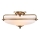 Quoizel - Candeeiro de tecto GRIFFIN 3xE27/60W/230V bronze
