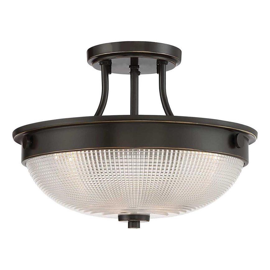 Quoizel - Candeeiro integrado MANTLE 2xE27/60W/230V bronze