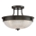 Quoizel - Candeeiro integrado MANTLE 2xE27/60W/230V bronze