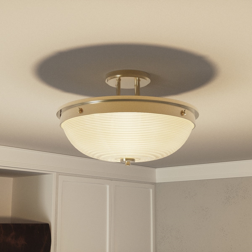 Quoizel - Candelabro integrado MANTLE 2xE27/60W/230V latão