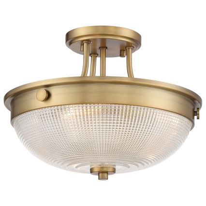 Quoizel - Candelabro integrado MANTLE 2xE27/60W/230V latão