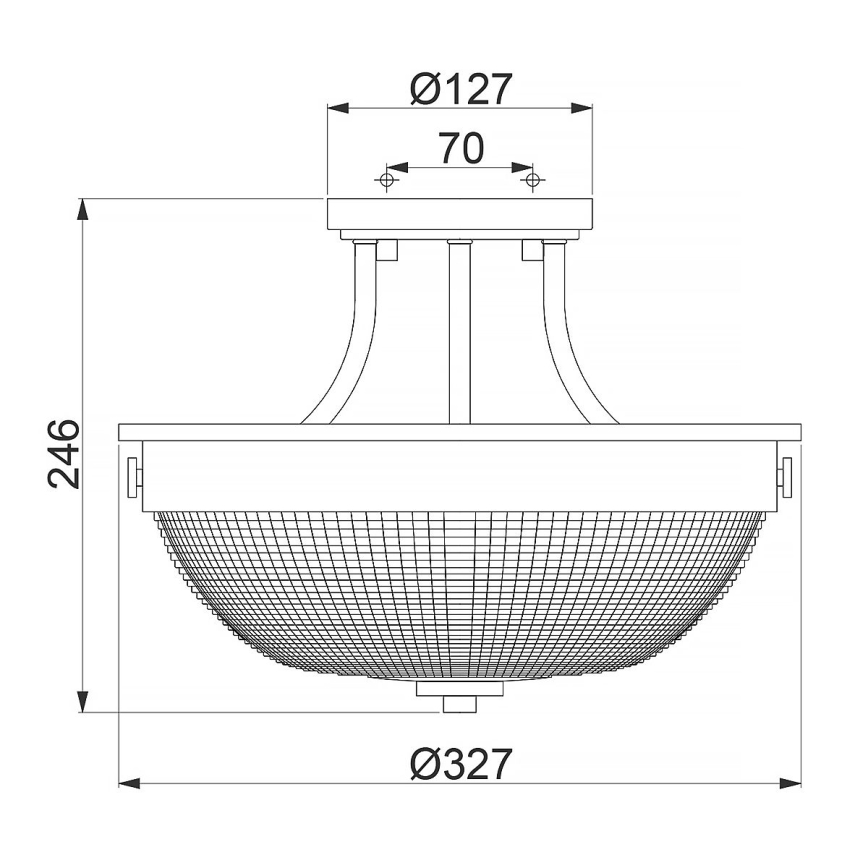 Quoizel - Candelabro integrado MANTLE 2xE27/60W/230V latão