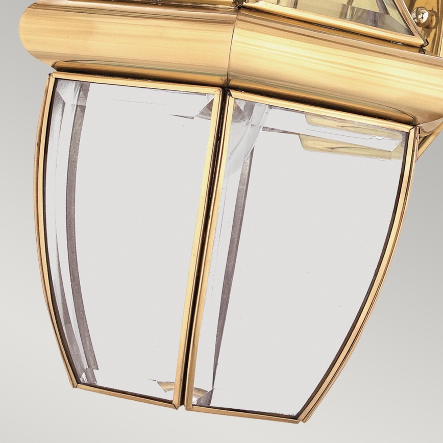 Quoizel - Iluminação de parede exterior MARINE 1xE27/150W/230V IP44 dourado