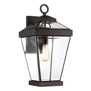 Quoizel - Iluminação de parede exterior RAVINE 1xE27/60W/230V IP44 castanho