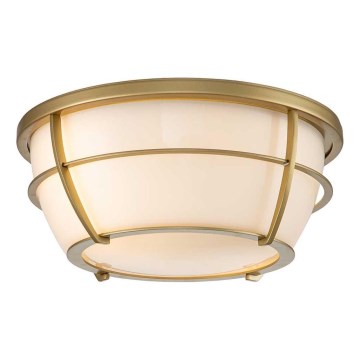 Quoizel - Iluminação de teto para casa de banho CHANCE 2xE27/60W/230V IP44