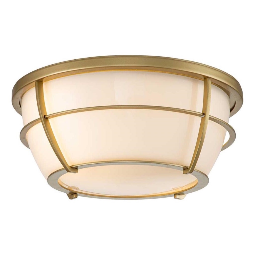 Quoizel - Iluminação de teto para casa de banho CHANCE 2xE27/60W/230V IP44