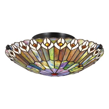 Quoizel - Iluminação de teto WATKINS 2xE27/60W/230V diâmetro 42 cm