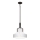 Quoizel - Lustre de haste BRECKEN 2xE27/60W/230V preto/decoração em mármore