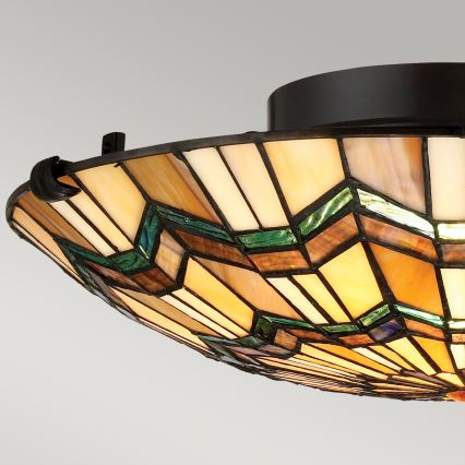 Quoizel - Iluminação de teto ALCOTT 2xE27/60W/230V