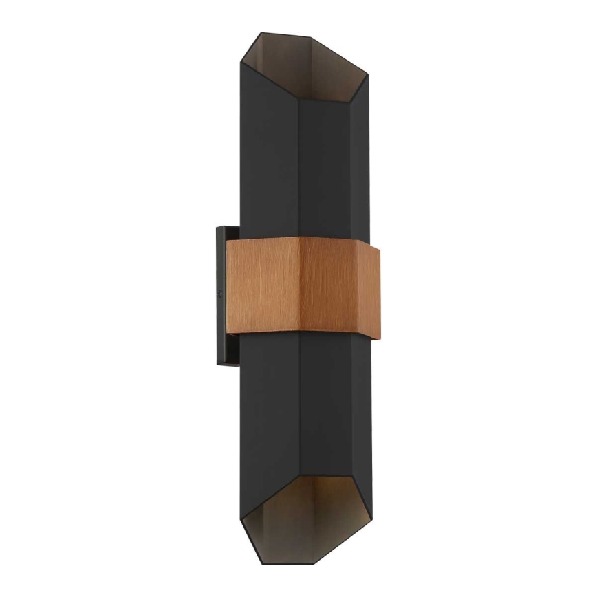 Quoizel - Iluminação exterior LED CHASM 2xLED/9,5W/230V IP44