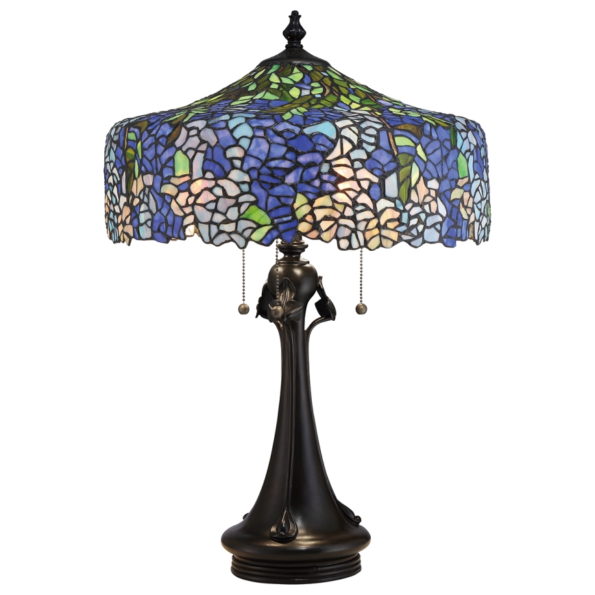 Quoizel - Candeeiro de mesa COBALT 3xE27/60W/230V