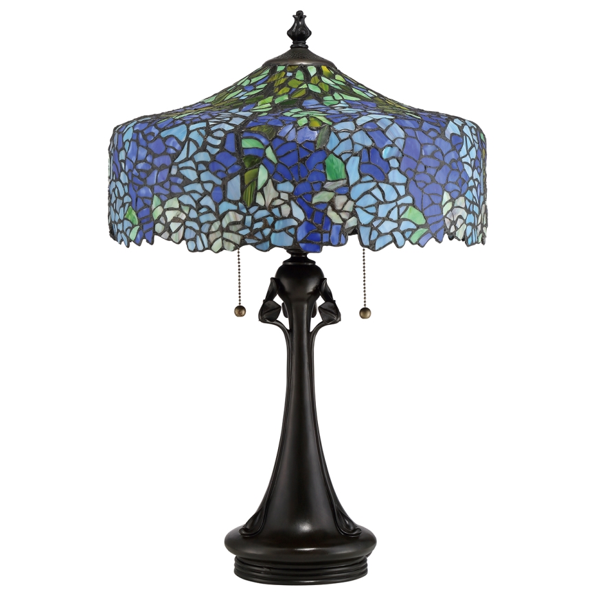 Quoizel - Candeeiro de mesa COBALT 3xE27/60W/230V