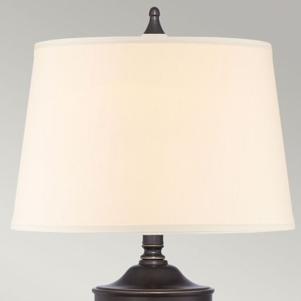 Quoizel - Candeeiro de mesa DENNISON 1xE27/60W/230V bronze