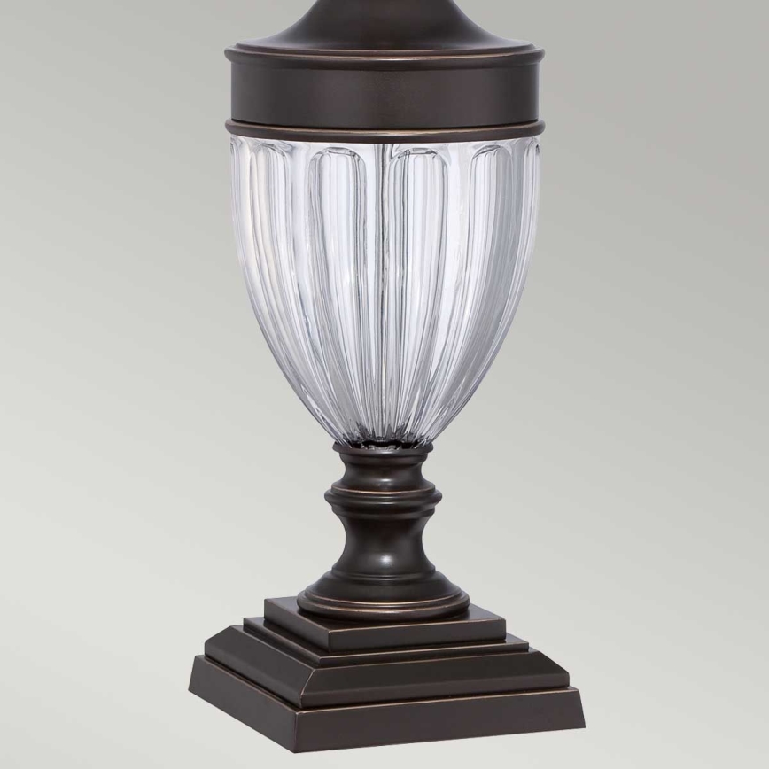 Quoizel - Candeeiro de mesa DENNISON 1xE27/60W/230V bronze