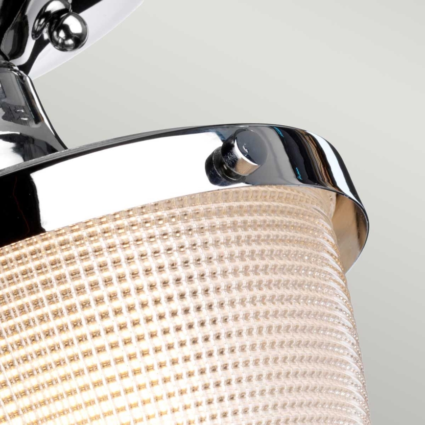 Quoizel - Iluminação de teto para casa de banho DUBLIN 1xE27/40W/230V IP44 cromado brilhante