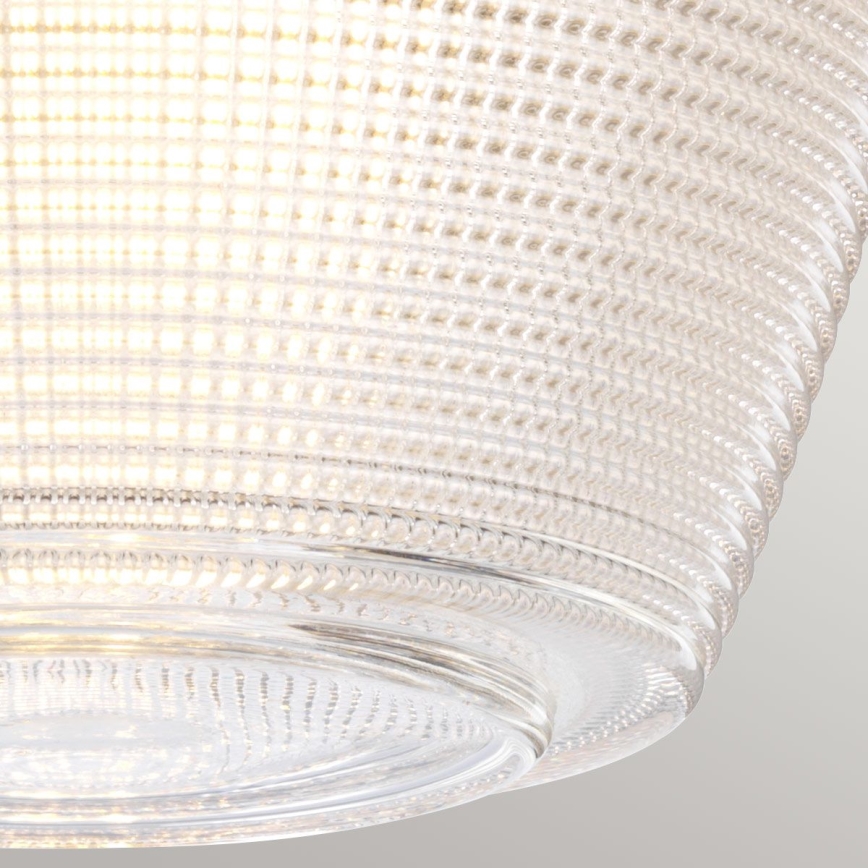 Quoizel - Iluminação de teto para casa de banho DUBLIN 1xE27/40W/230V IP44 cromado brilhante