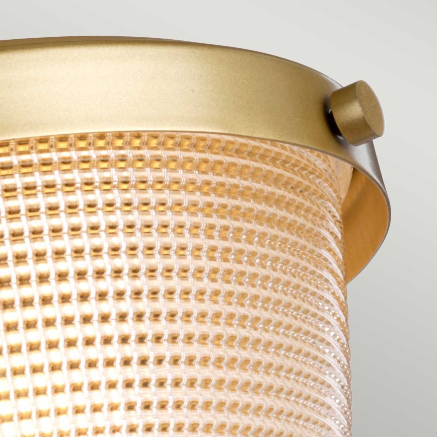 Quoizel - Iluminação de teto para casa de banho DUBLIN 1xE27/40W/230V IP44 dourado